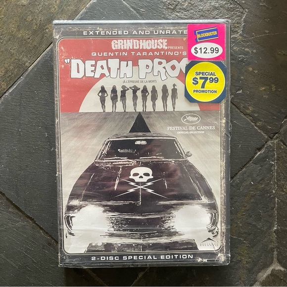 Death Proof (DVD, 2-Disc Set) Special Edition Extended Unrated Brand New Sealed - Picture 1 of 2